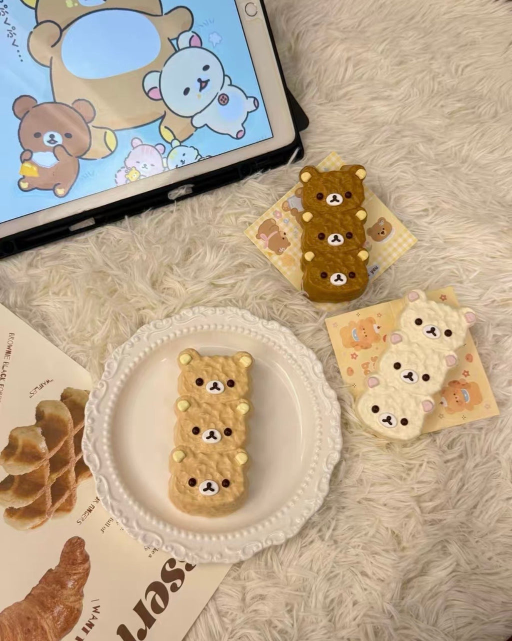 Bear Biscuit Squishy 🧸